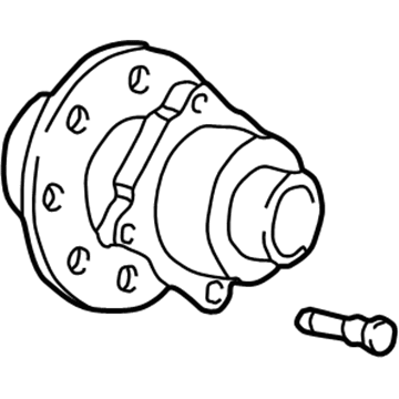 Ford F-250 Super Duty Brake Rotor - 1C3Z-1V125-H