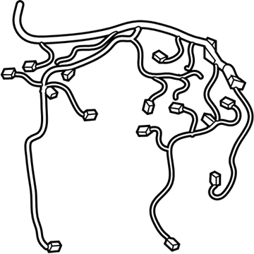 Ford LU5Z-12A581-R Wire Assembly