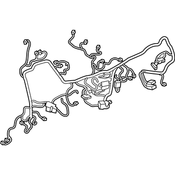 Ford LL1Z-14401-AQ Wire Harness LL1Z-14401-AQ Ford Wire Harness Illustration 1 of 1