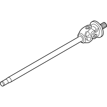 Ford FC3Z-3219-B Shaft - Front Axle