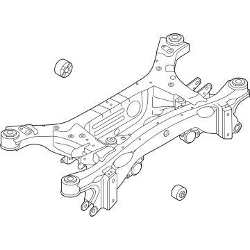 Lincoln Nautilus Axle Beam - PZ1Z-5035-D