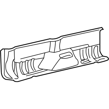 Ford F81Z-9927864-AA Panel - Body Side Rear - Inner