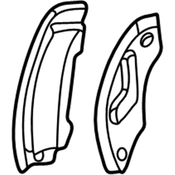 Ford 1U2Z-2V001-TA Pad