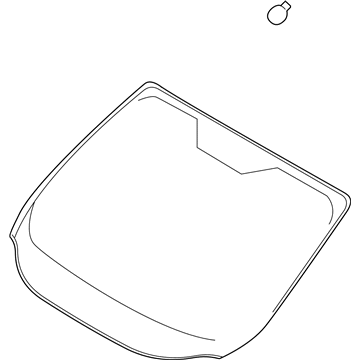 Ford GJ5Z-7803100-E Glass - Windscreen