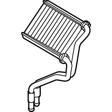 Lincoln AE9Z-18476-B Radiator And Seal Assembly - Heater