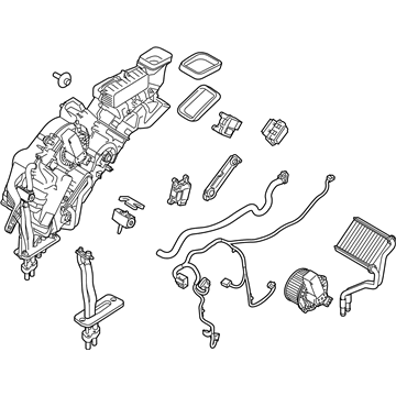 Lincoln DE9Z-19850-AV Heater Assembly