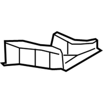 Mercury YL8Z-5B061-AA Frame - Side