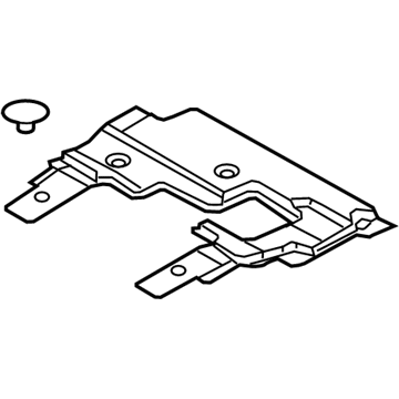 BL3Z-5D032-B Ford Under Cover, Front Lower Illustration 1 of 1