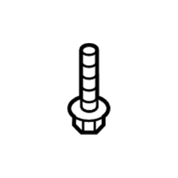 -W714815-S439 Ford Front Shield Bolt Illustration 1 of 1