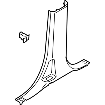 Ford FL3Z-1624346-AD Trim - B Pillar
