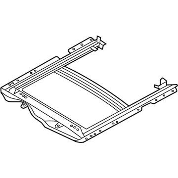 Ford 6L2Z-78502C22-B Frame Assembly 6L2Z-78502C22-B Ford Frame Assembly Illustration 1 of 1