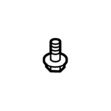 Ford 6L2Z-15C682-AB Motor Screw 6L2Z-15C682-AB Ford Motor Screw Illustration 1 of 1