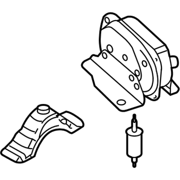 Ford BC3Z-1A131-A Spare Wheel Mounting