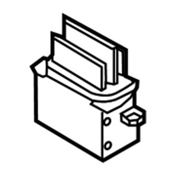 Ford Mustang Blower Motor Resistor - 9L3Z-19E624-C