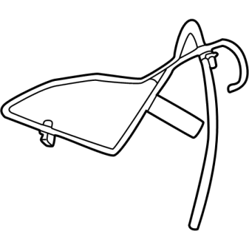 Ford MB3Z-4A058-AN Vent Hose