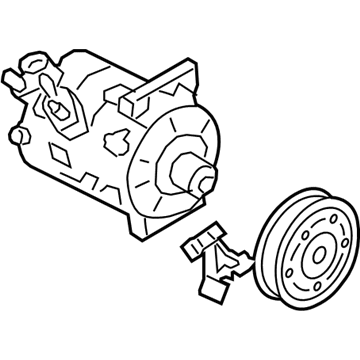 Ford KB3Z-19703-C Compressor Assembly