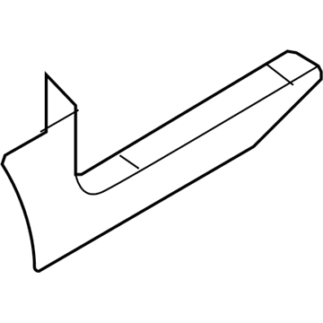 Lincoln 7A1Z-7813208-AA Plate - Door Scuff