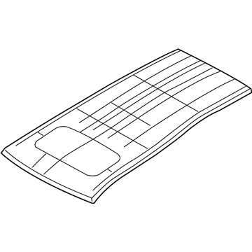 Ford 7F9Z-7450202-A Panel Assembly - Roof