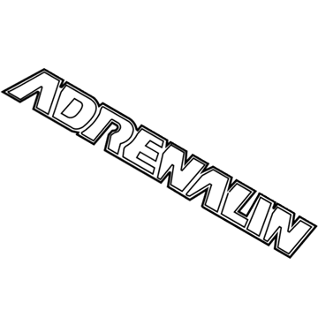 Ford 8A2Z-7842528-A Name Plate