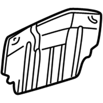 Ford 1F1Z-54465A32-AAA Insulator - Sound