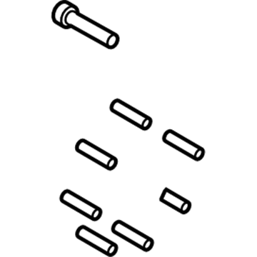 Ford 3C3Z-1107-BA Bolt - Wheel
