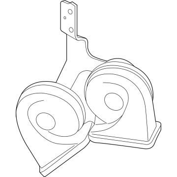 Ford CK4Z-13801-C Horn Assembly