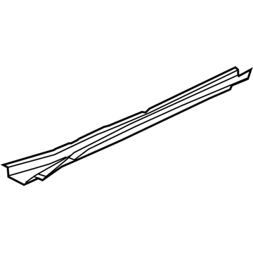 CV6Z-5810062-B Ford Floor Extension, Passenger Side Illustration 1 of 1