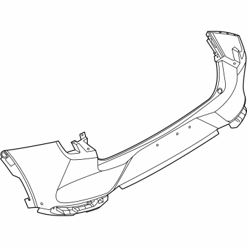 Ford Mustang Mach-E Bumper Cover - LJ8Z-17K835-AAPTM
