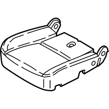 Ford 9T1Z-5862900-AA Cover Assembly - Seat Cushion