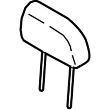 Ford 9T1Z-99611A08-A Head Rest Assembly