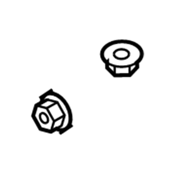 Ford -W520515-S441 Nut - Adjusting Screw