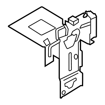 Ford ML3Z-1504604-C Hinge Assembly - Center Armrest