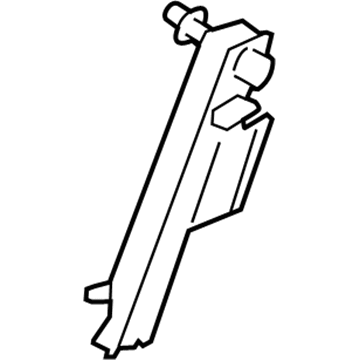 Lincoln CJ5Z-99602B82-AA Adjuster - Shoulder Strap - Front