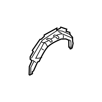 Ford BK3Z-6127887-B Wheelhouse Assembly