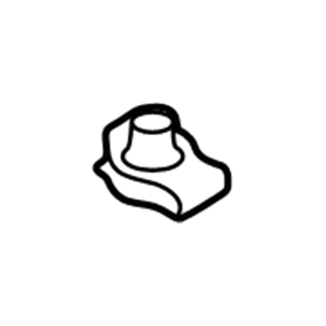 Ford -W520824-S439 Nut - Spring