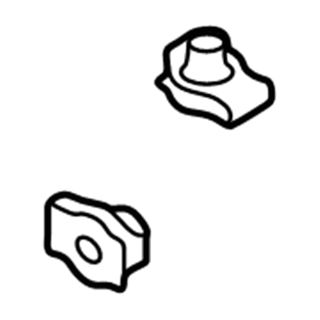 Ford -W520824-S439 Nut - Spring