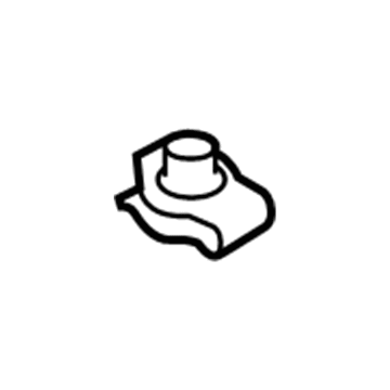 Ford -W520824-S439 Nut - Spring