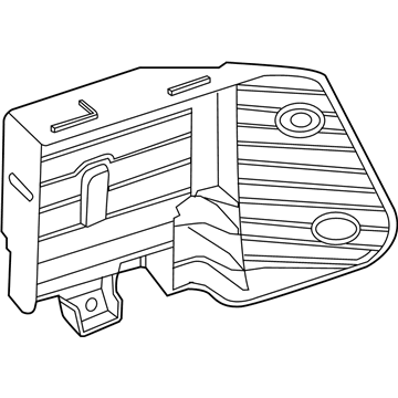 Ford DP5Z-14D189-C Bracket, Passenger Side DP5Z-14D189-C Ford Bracket, Passenger Side Illustration 1 of 1