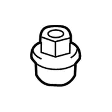 Mercury 6L2Z-5C491-AA Nut - Hex.