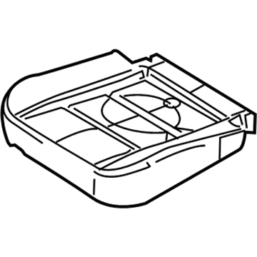 Ford 5F9Z-74632A23-AA Pad - Seat Cushion