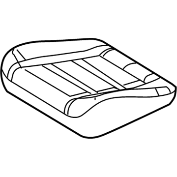 Ford 8A4Z-7462900-AA Cover Assembly - Seat Cushion