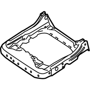 Ford 5F9Z-7463101-AA Frame And Spring - Front