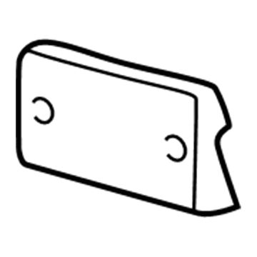 Ford 1W6Z-17A385-AA Bracket - License Plate