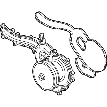 Ford LC3Z-8501-B Pump Assembly - Water