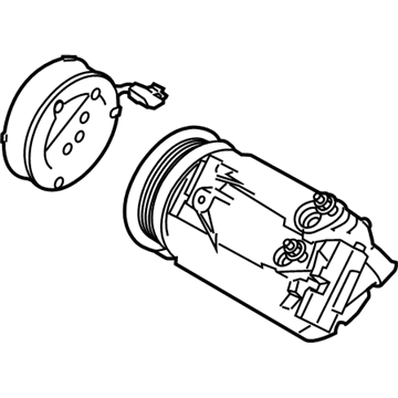 Ford CV6Z-19703-L Compressor Assembly