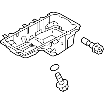 Ford JR3Z-6675-E Pan Assembly - Engine Oil