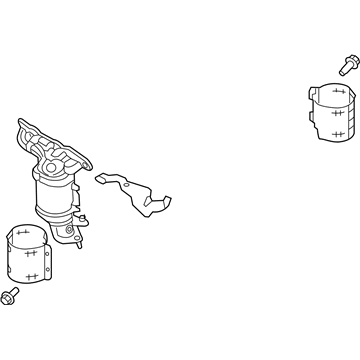 Ford DA8Z-5G232-C Exhaust Manifold And Catalyst