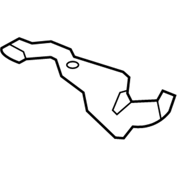 Ford DA8Z-5A204-A Bracket - Exhaust Pipe Mounting