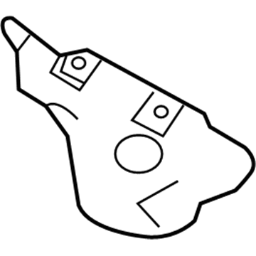 Ford DA8Z-9A462-B Shield - Exhaust Manifold Heat