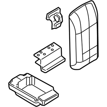 Mercury 6N7Z-5406024-AA Armrest Assembly - Console